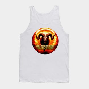 Design for Aries with Funny Quotation_4 Tank Top